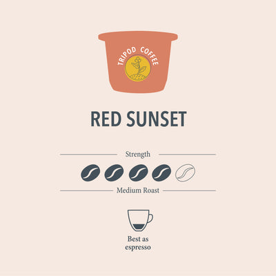 Red Sunset Medium Roast Coffee Pods