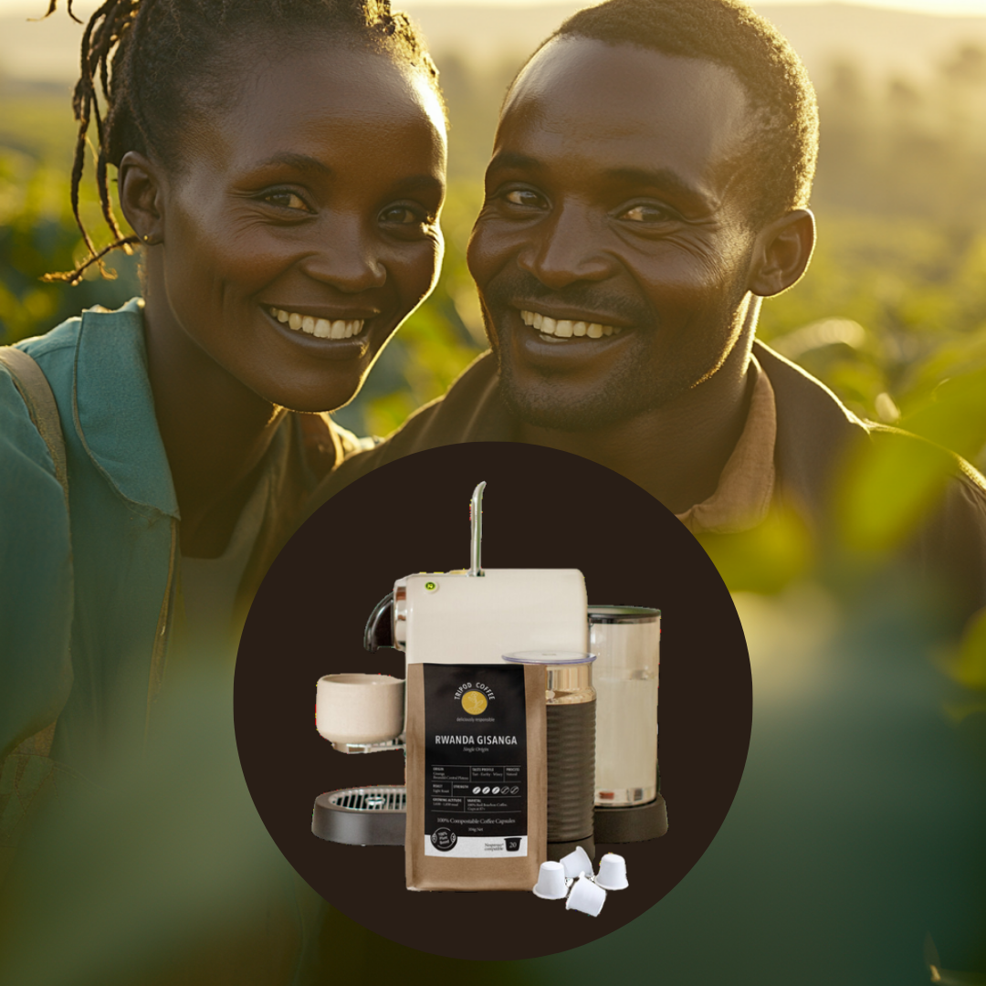 Gisa Rwanda Shop Rwanda Gisanga Limited Edition Coffee – 100% Compostable Pods – Tripod ...