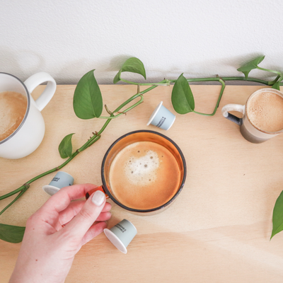 Tripod Image of coffee