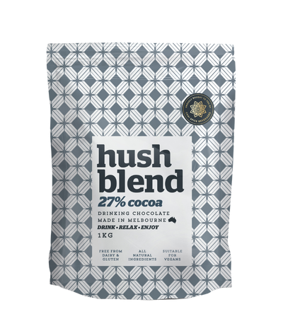 indulgent hush blend 27% cocoa 