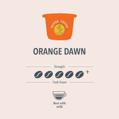 Tasting Notes Orange Dawn Strong Pods 